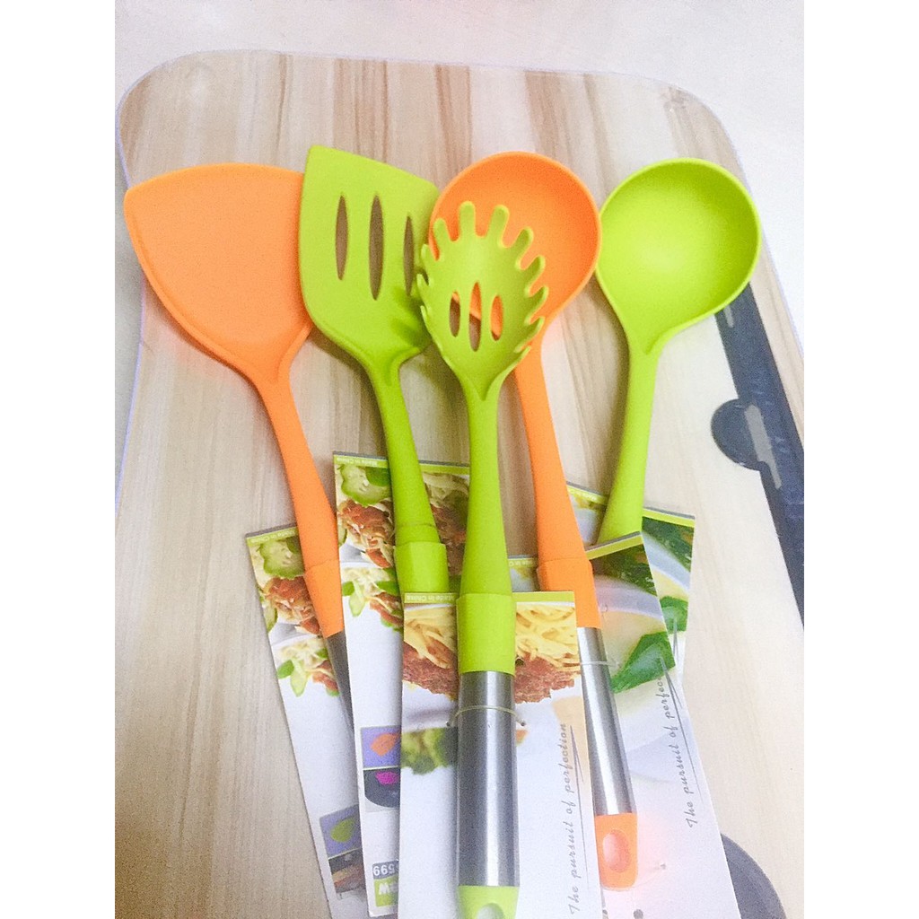 Bright Multi Colored Kitchen Utensils | Shopee Philippines