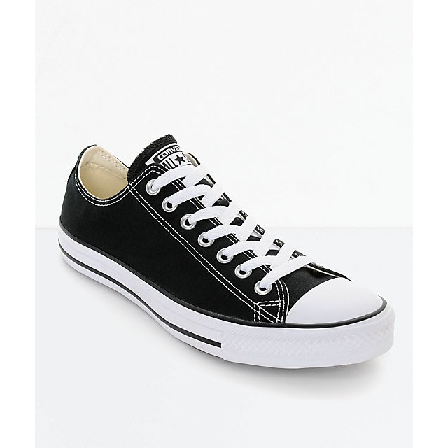 converse black black white