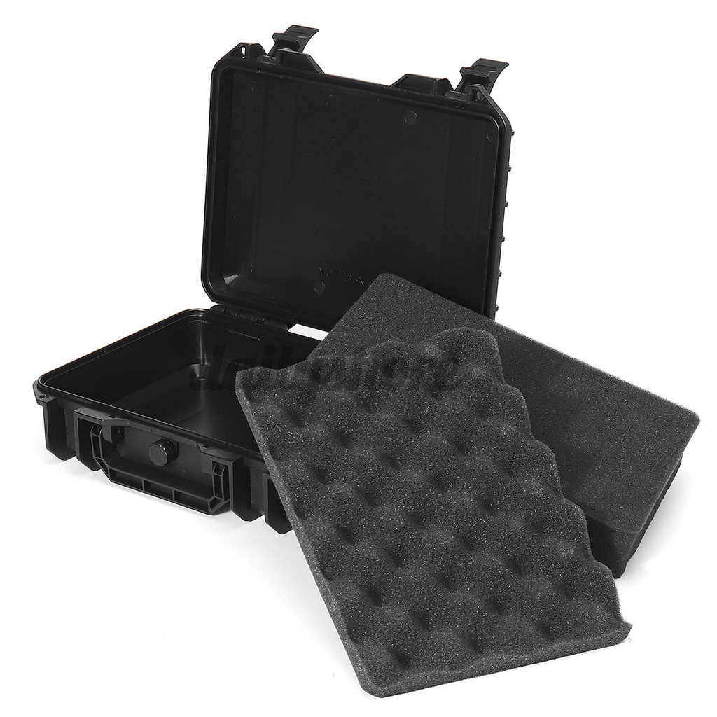 Waterproof Hard Plastic Carry Case Tool Storage Box Portable Organizer
