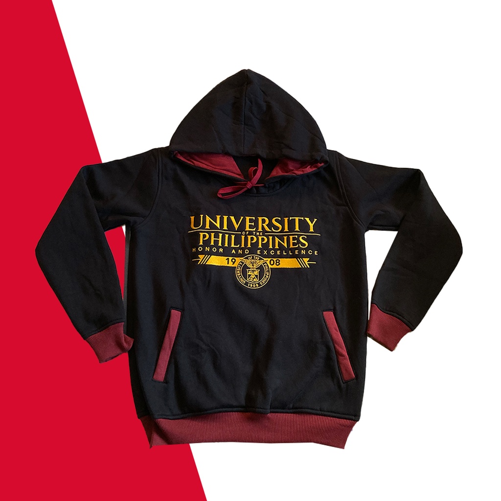 UPBEATUniversity of the PhilippinesHoodie Black Shopee Philippines