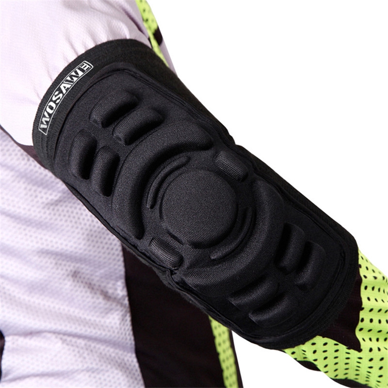 TSG Elbow-Sleeve Joint Black Professional Mountain Bike Elbow Pads for Bicycle 