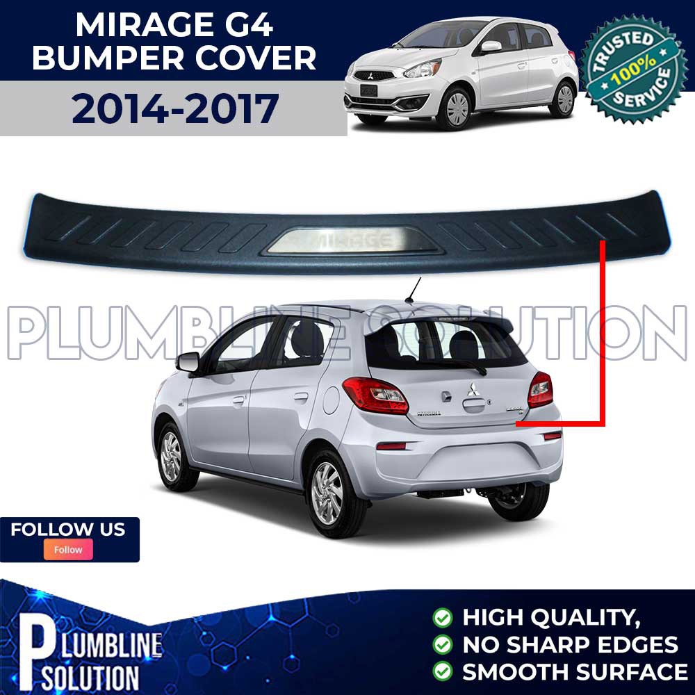 Mitsubishi Mirage G4 Sedan2014 - 2017 Rear Bumper Cover / Rear Bumper ...