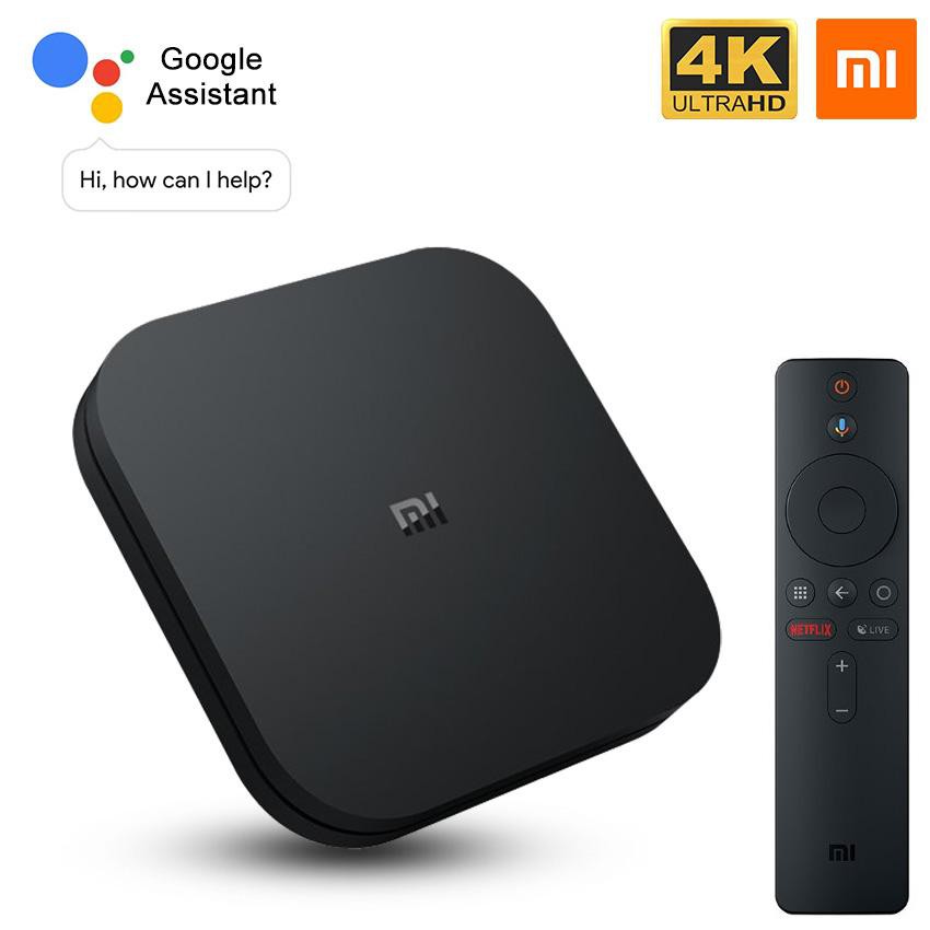 XIAOMI Mi TV Box S 4K Ultra HD Media Player WiFi Bluetooth 4.2 Quad