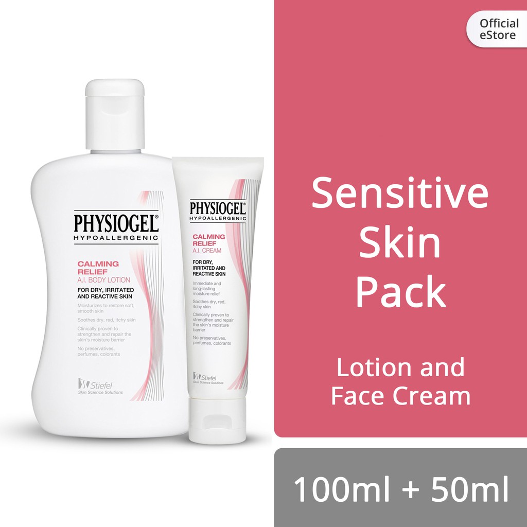 Physiogel AI Body Lotion 100ml with Physiogel A.I Cream 50ml Shopee Philippines