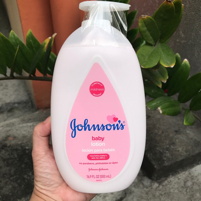 johnson and johnson pink baby lotion