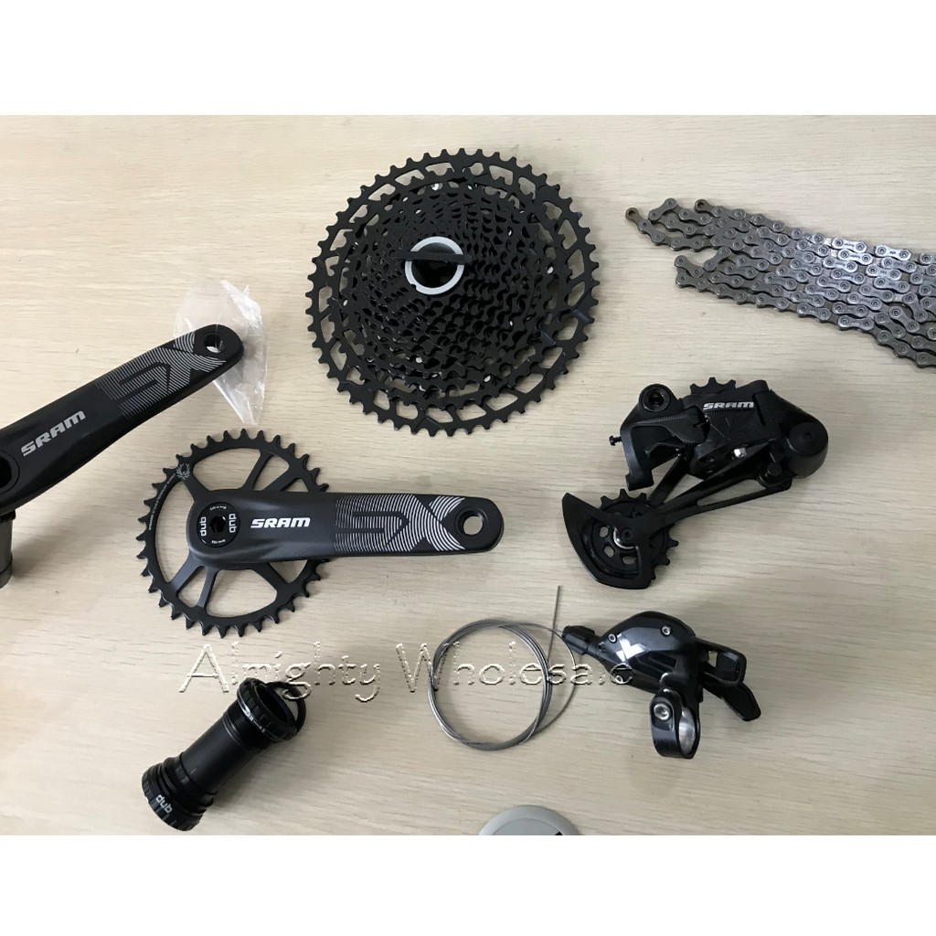 SRAM SX EAGLE 1x12 Speed Groupset Kit DUB Crankset Trigger Shifter Rear ...