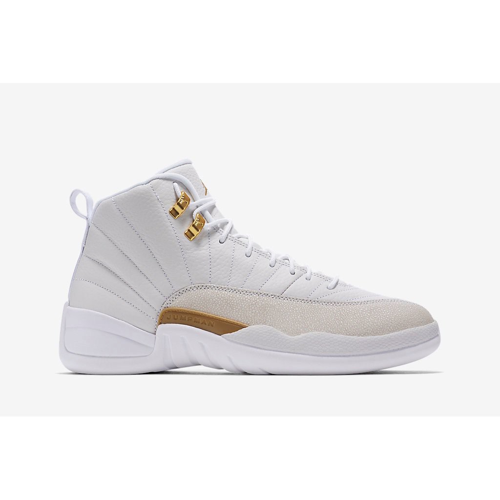 white and gold air jordans