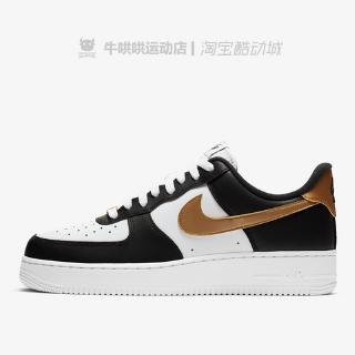 af1 black and gold