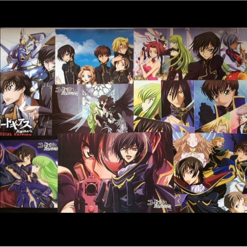 Code Geass Anime Poster Shopee Philippines