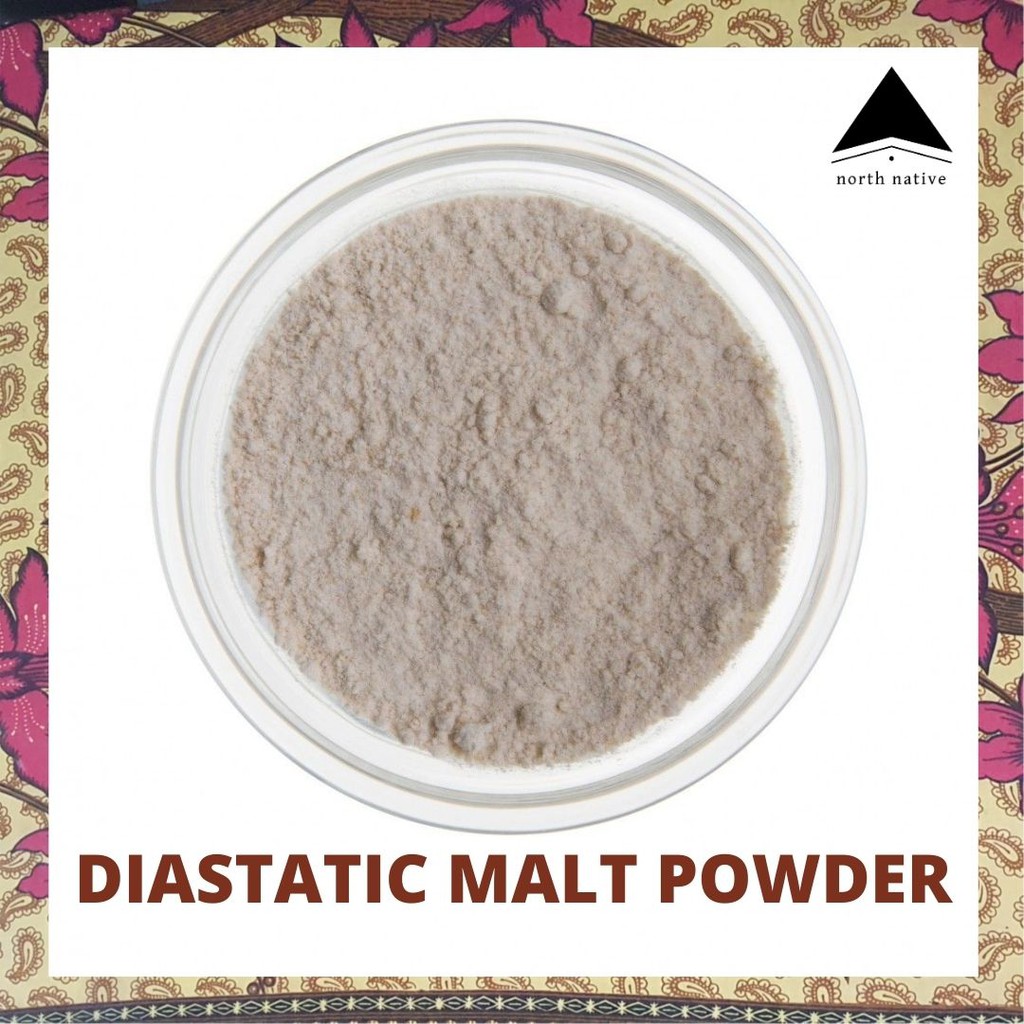 Diastatic Dry Malt Powder, 100GRAMS, Vegan, NonGMO for Sourdough Bread