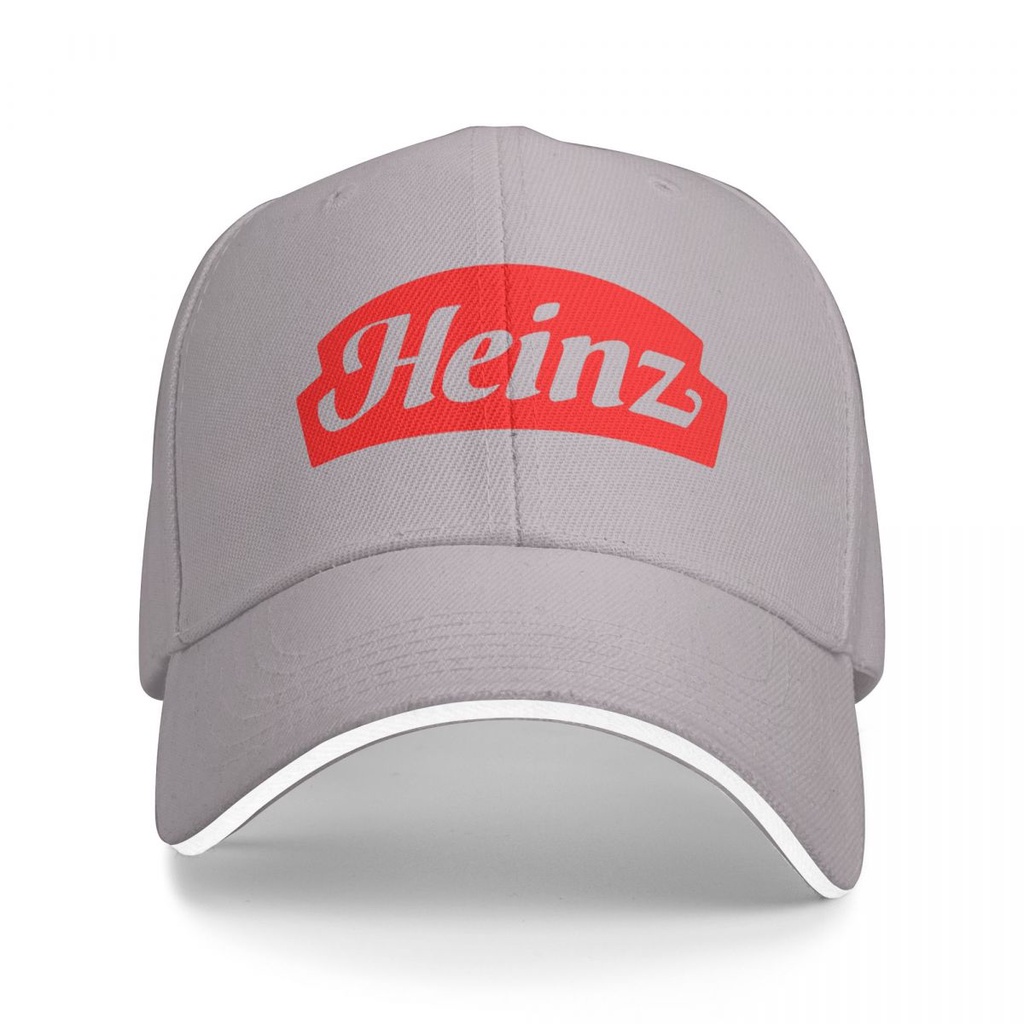 New Available Heinz Logo Baseball Caps Men Women Fashion Polyester Hats Unisex Golf Running Sun Cap Snapback Outdoor Spo