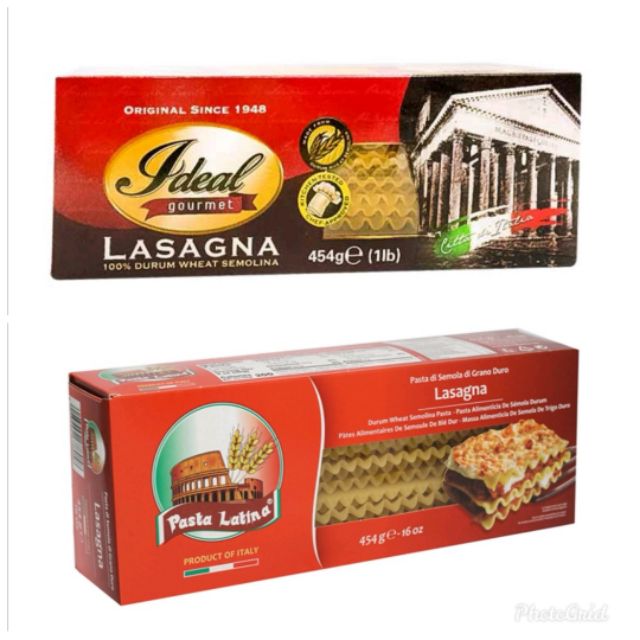 LASAGNA Ideal Pasta latina 454 grams Shopee Philippines