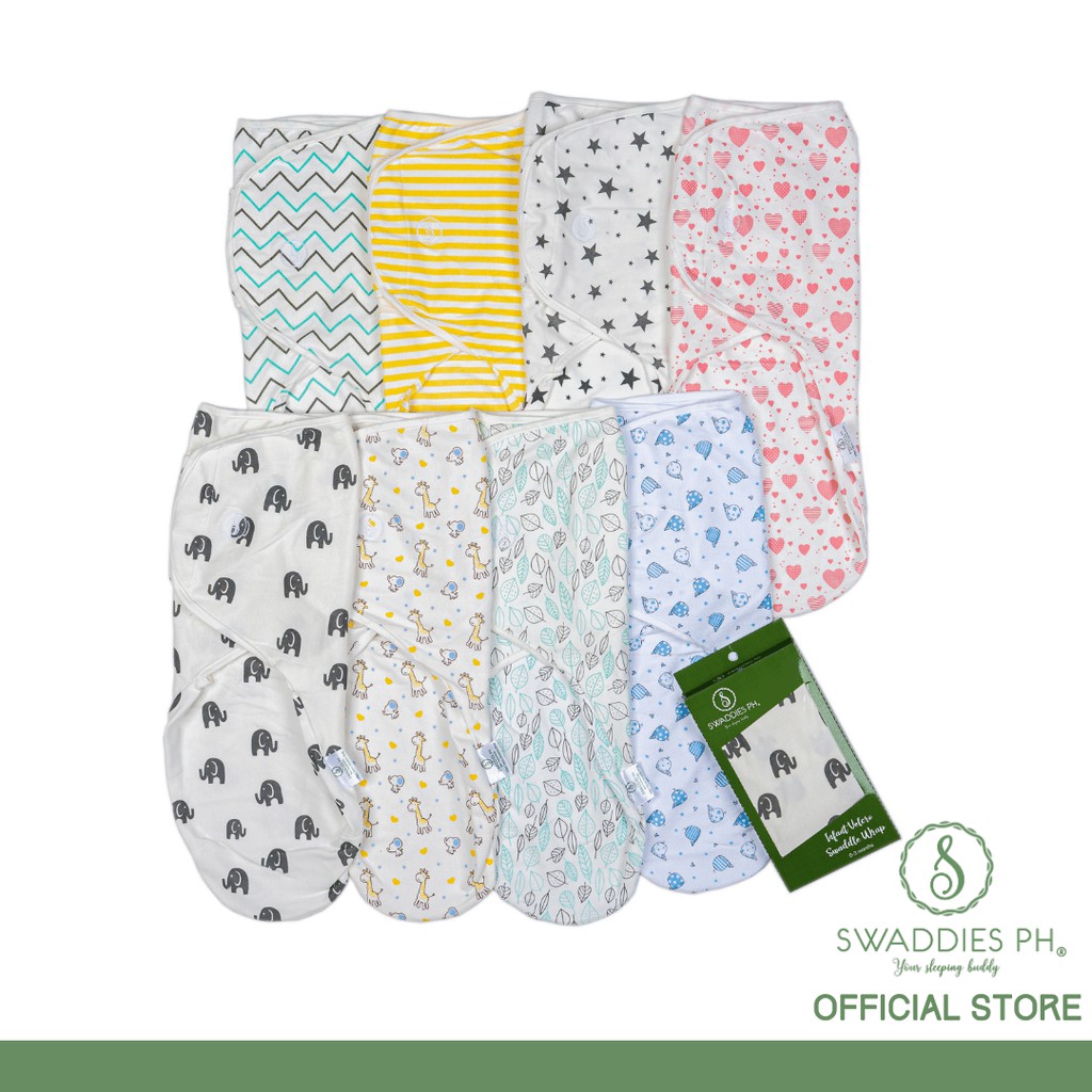 Swaddies PH Infant Velcro Swaddle Wrap 1pc per pack Shopee Philippines
