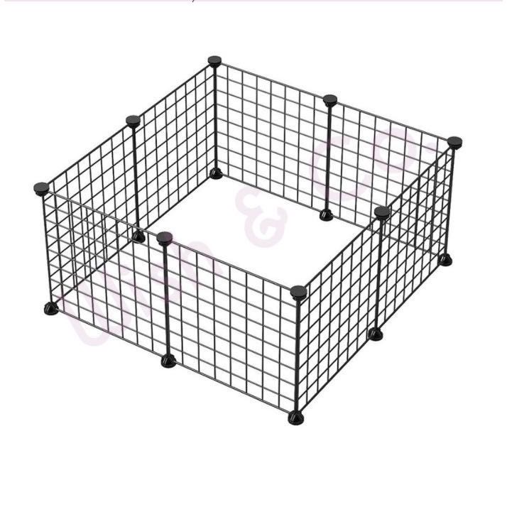 45X45cm Stackable Pet Dog Cat Rabbit Cage Playpen Free diy Random combination（hot） #4