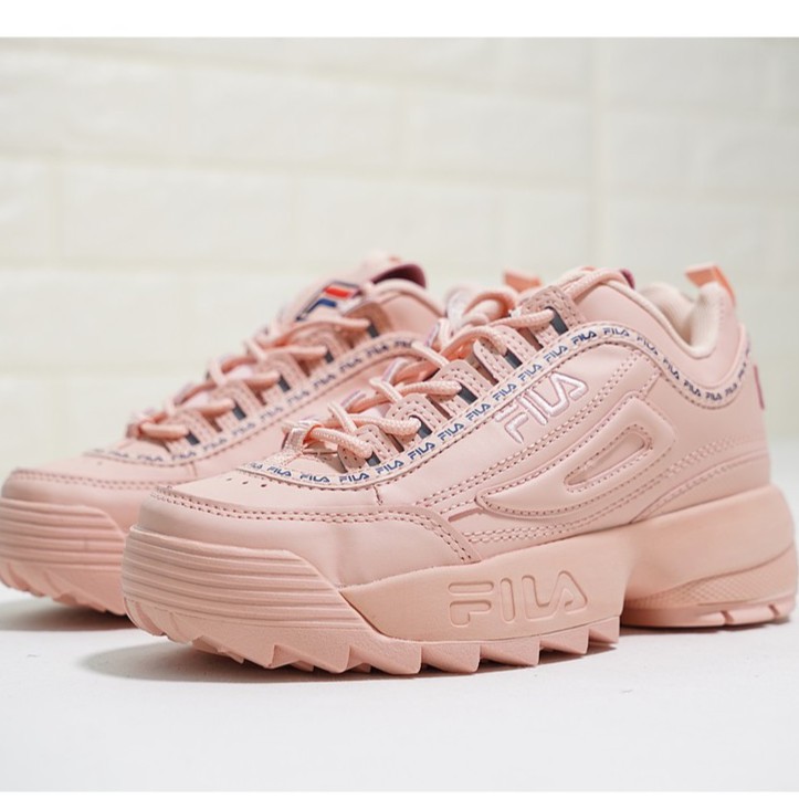 fila sneakers peach