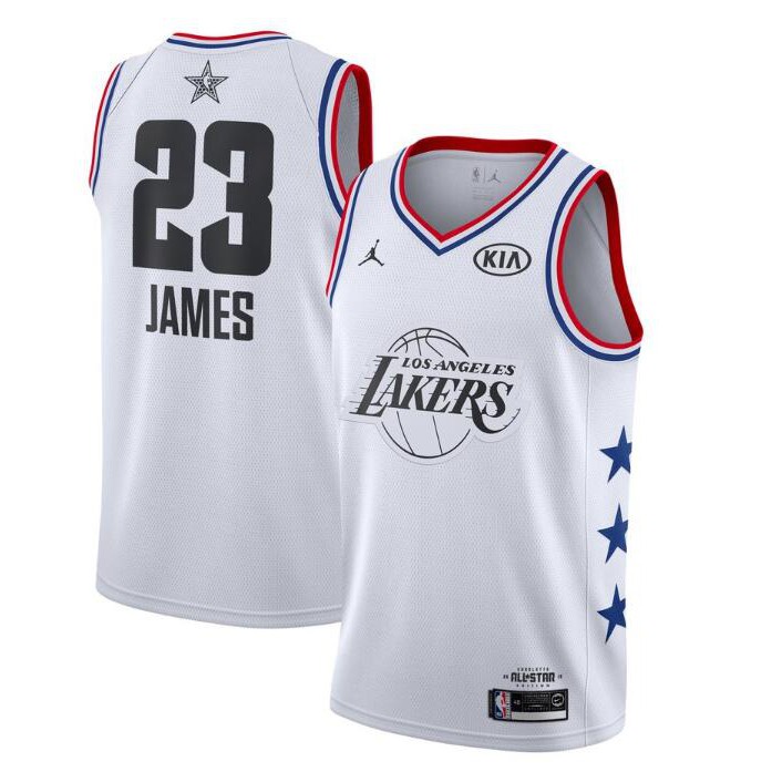 NBA Jersey 2019 All-Star Game Finished Men Los Angeles Lakers LeBron James Swingman Jersey - Shopee Philippines