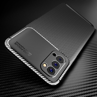 Case OPPO Reno 6 5 5G 4 4G A94 A54 A94 2021 A74 4G 5G Case Carbon Fiber ...