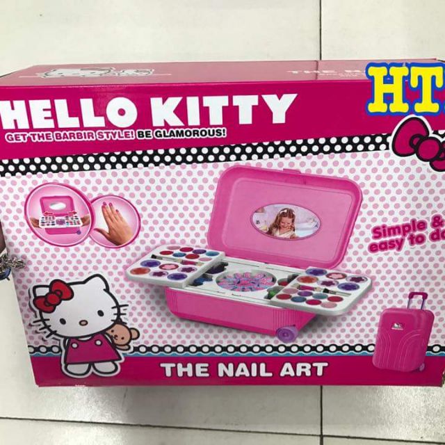 hello kitty & Lol Nail Art Set | Shopee Philippines