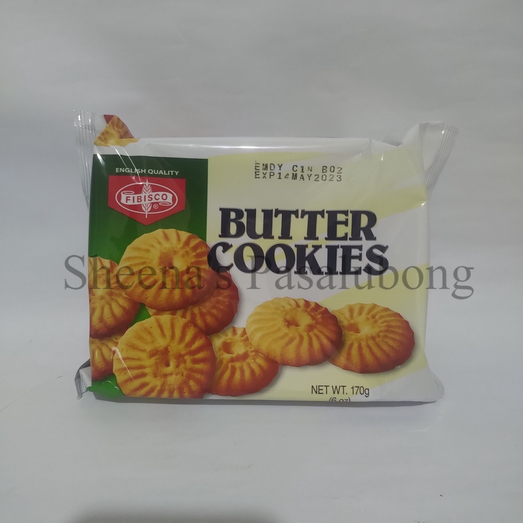 Fibisco Butter Cookies 170g | Shopee Philippines