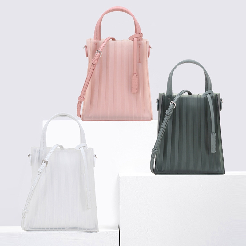 charles and keith clear bag