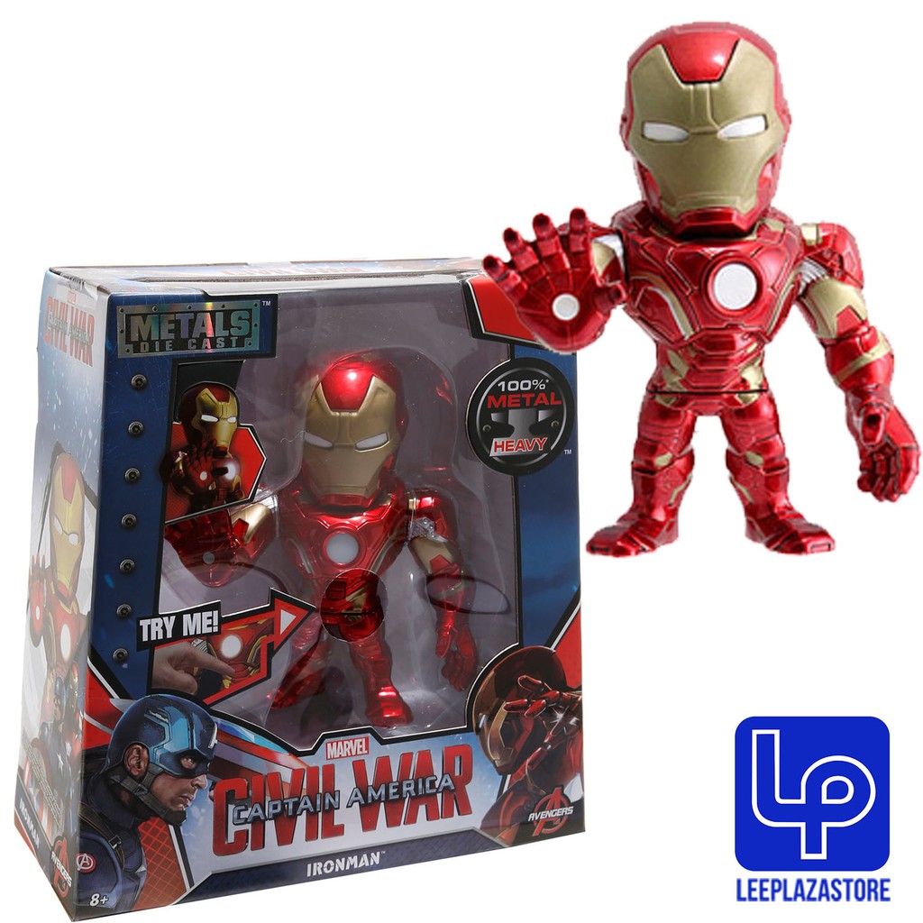 iron man metal figure