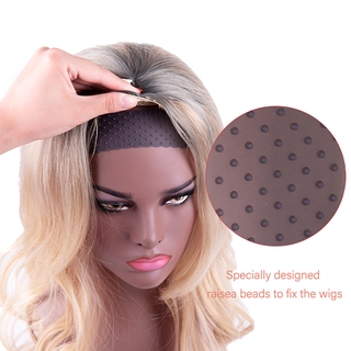 Non Slip Wig Grip Band Transparent Silicone Wig Band Comfort Head Hair 