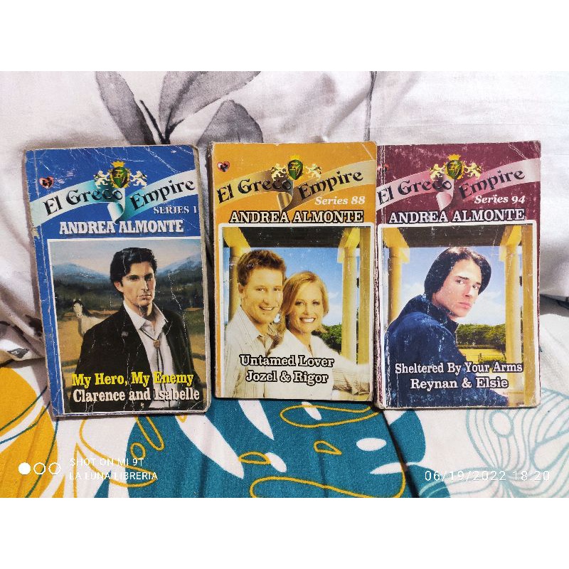 Andrea Almonte El Greco Empire SERIES Tagalog Romance Pocketbook