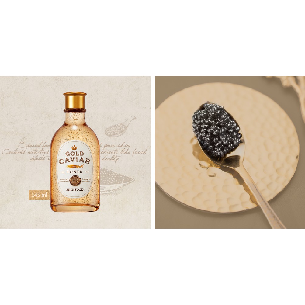 skinfood gold caviar toner