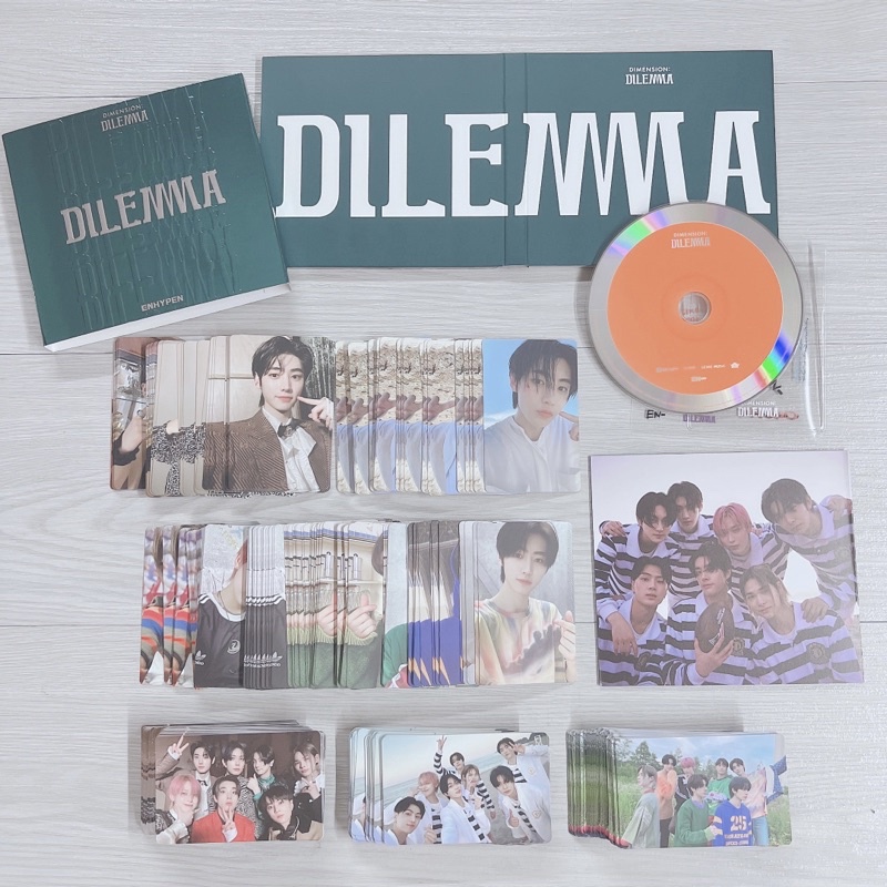 ENHYPEN Dimension: Dilemma Essential Edition Album with Photocard PC ...