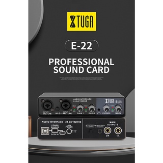 XTUGA E22 Professional Audio Interface | Shopee Philippines
