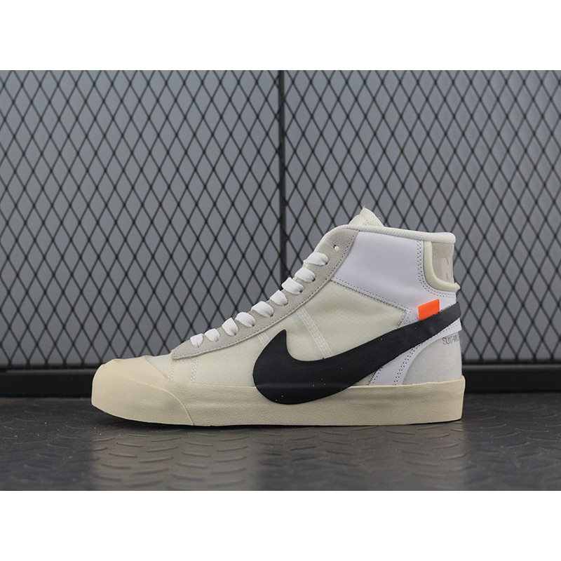 nike blazer studio mid x off white