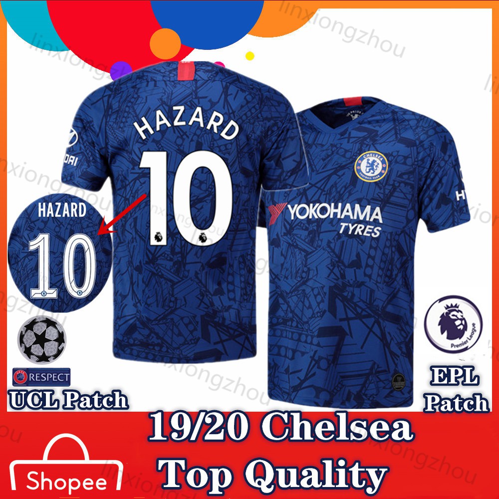 Hazard 10 FC Chelsea Trikot Herren 2018-2019 Home UCL
