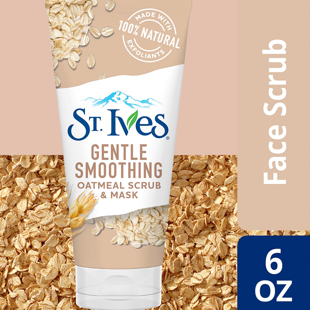 St. Ives Face Scrub Gentle Soothing Oatmeal 6oz Shopee Philippines