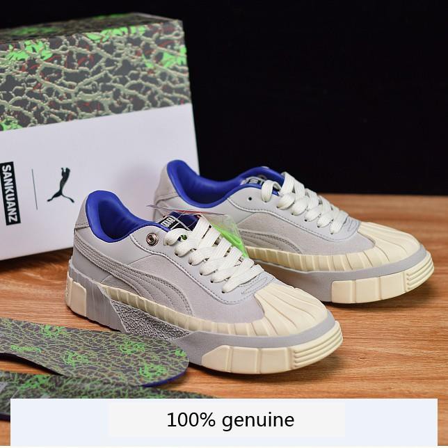 100% Original Puma x Cali Sankuanz Gray Sneaker Shoes Unisex | Shopee  Philippines