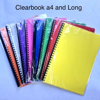 clear book size a4