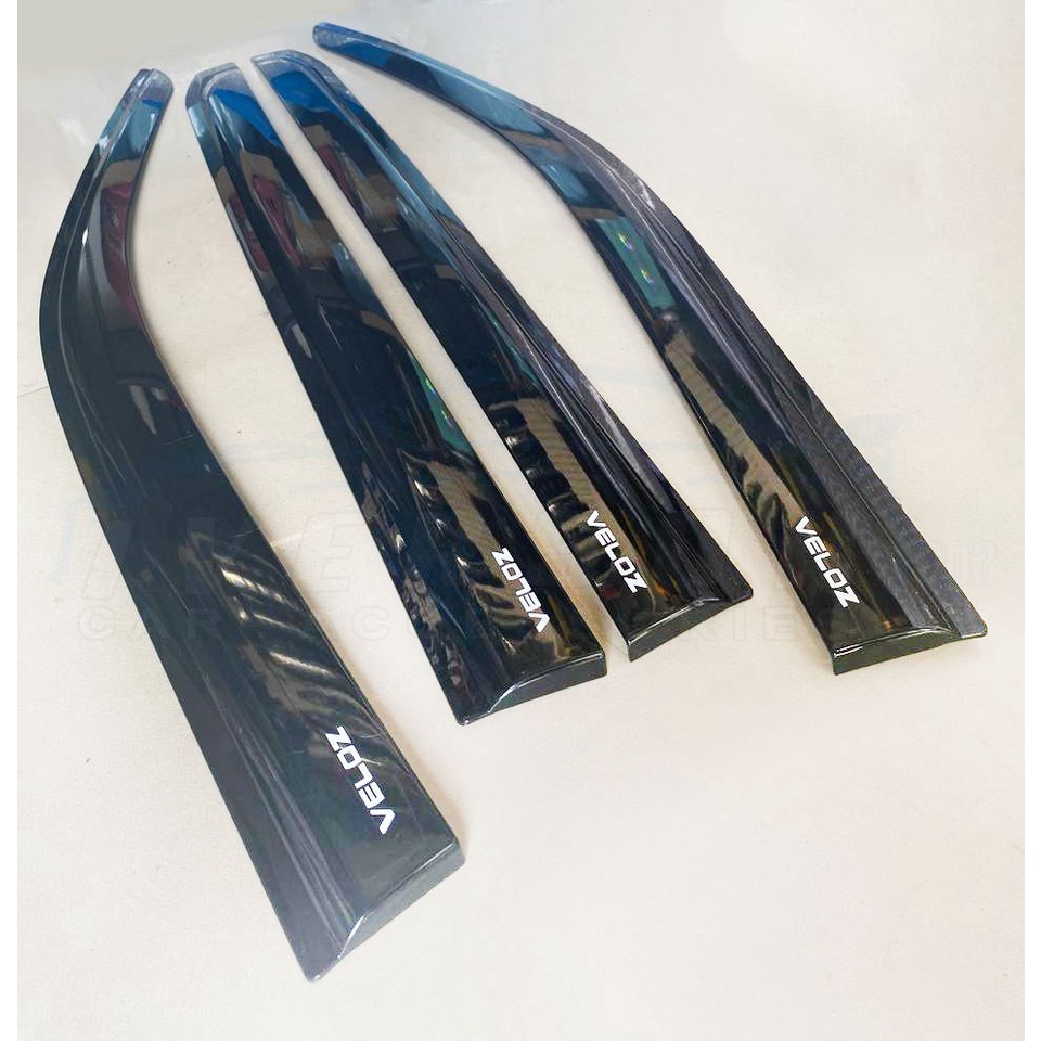 Toyota Veloz 2022 Rain Gutter Door Visor Window Visor [Black] Shopee