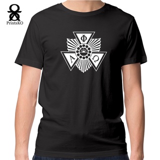 Alpha Phi Omega APO Shirt - Logo B&W Design #4