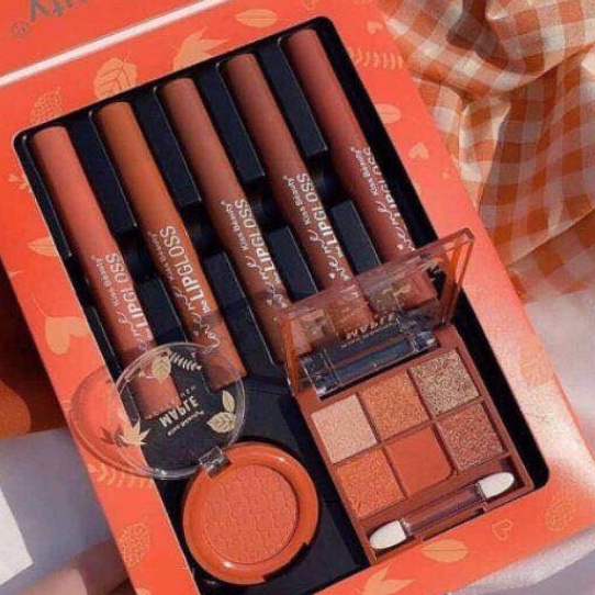 Original KISS BEAUTY MAPLE SUIT MAKEUP SET | Shopee Philippines