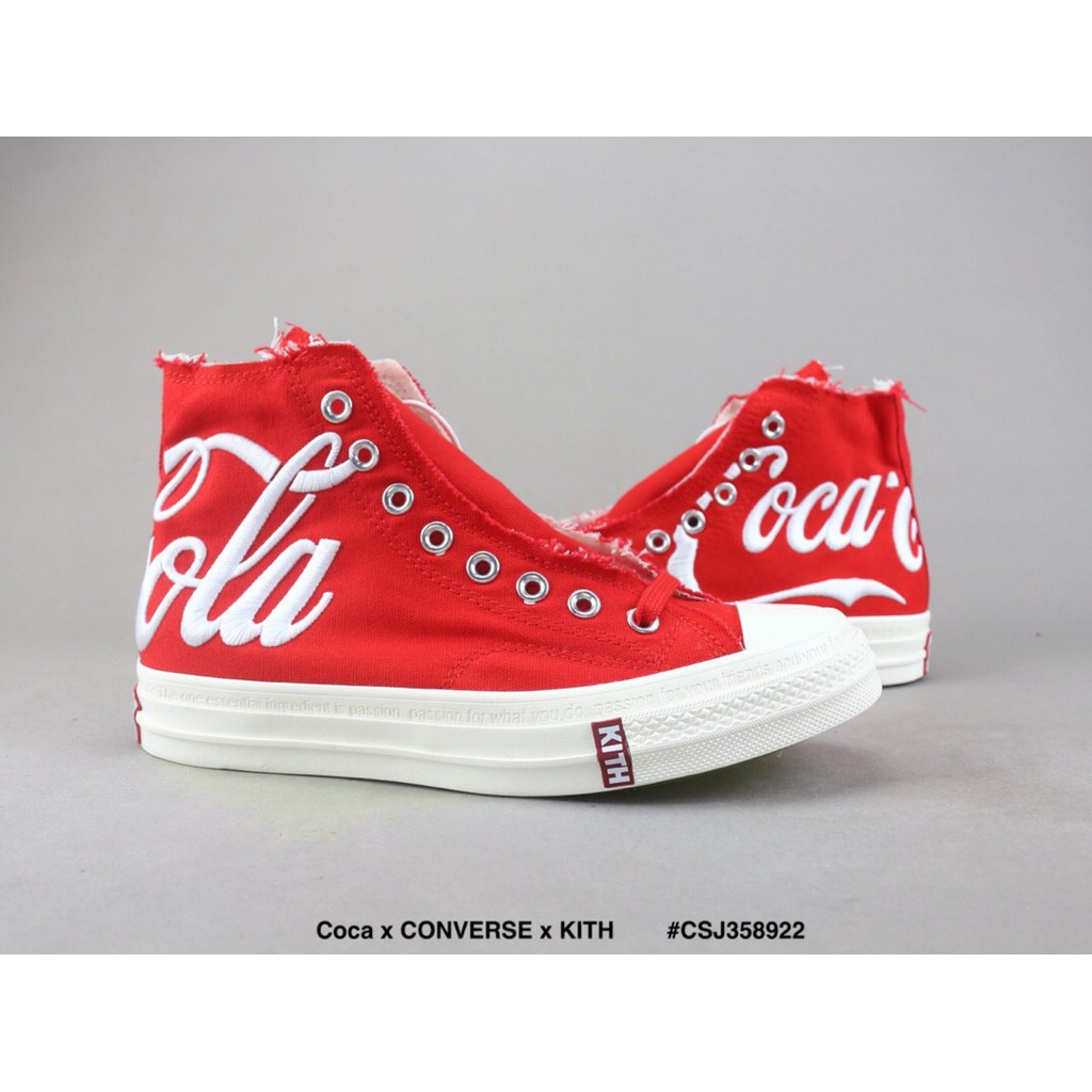 red high top canvas shoes