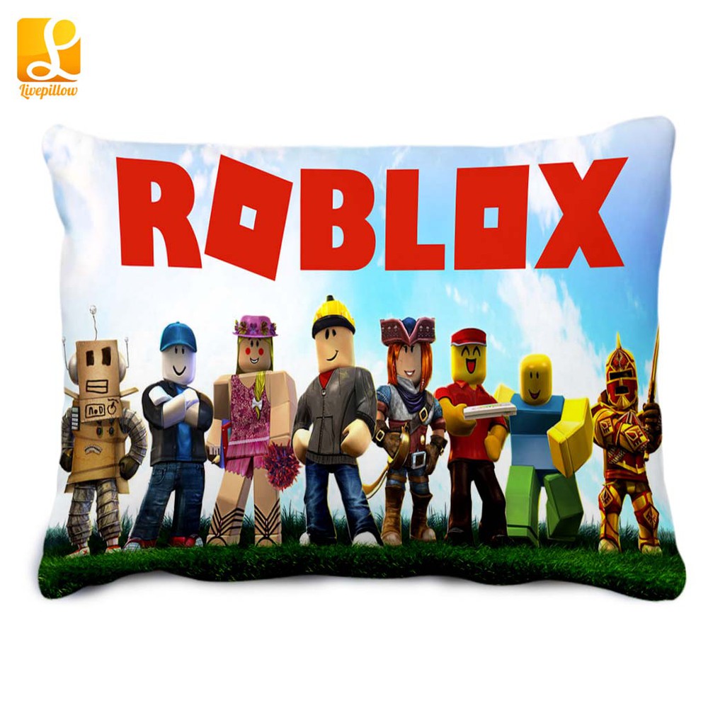Roblox Online Game Pillow 13 X 18 Design 01 Shopee Philippines - roblox 18