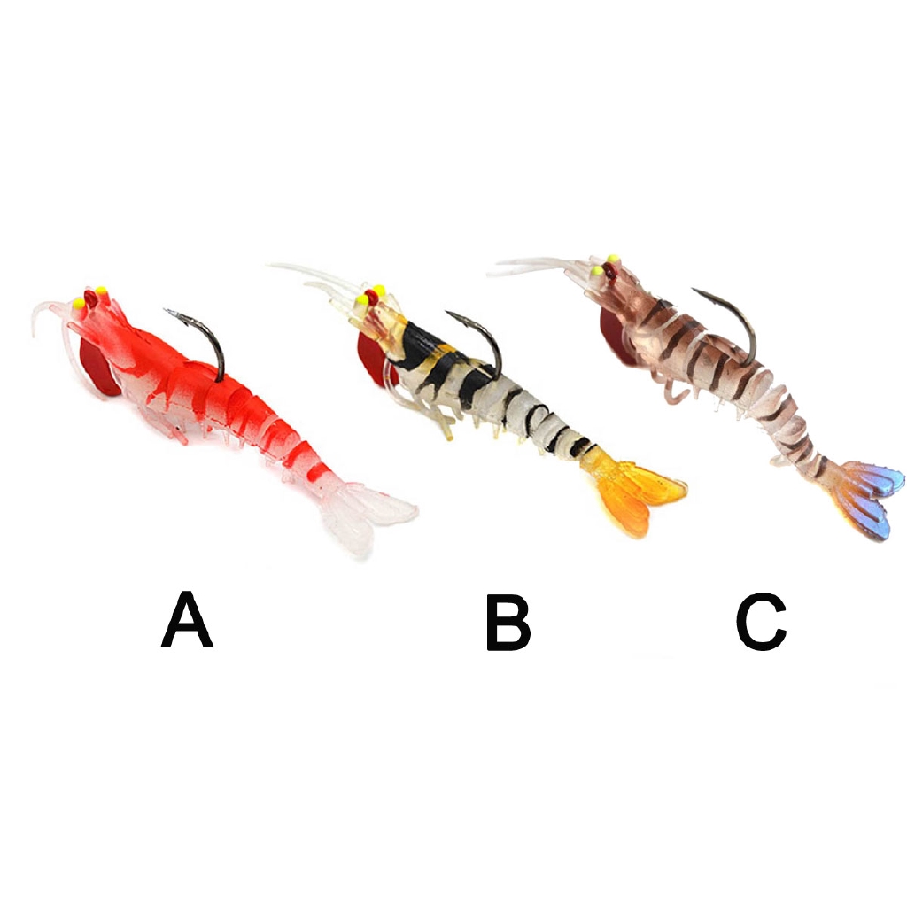Luya Soft bait Fishing Lure Bionic shrimp MINI shrimp Artificial Lure