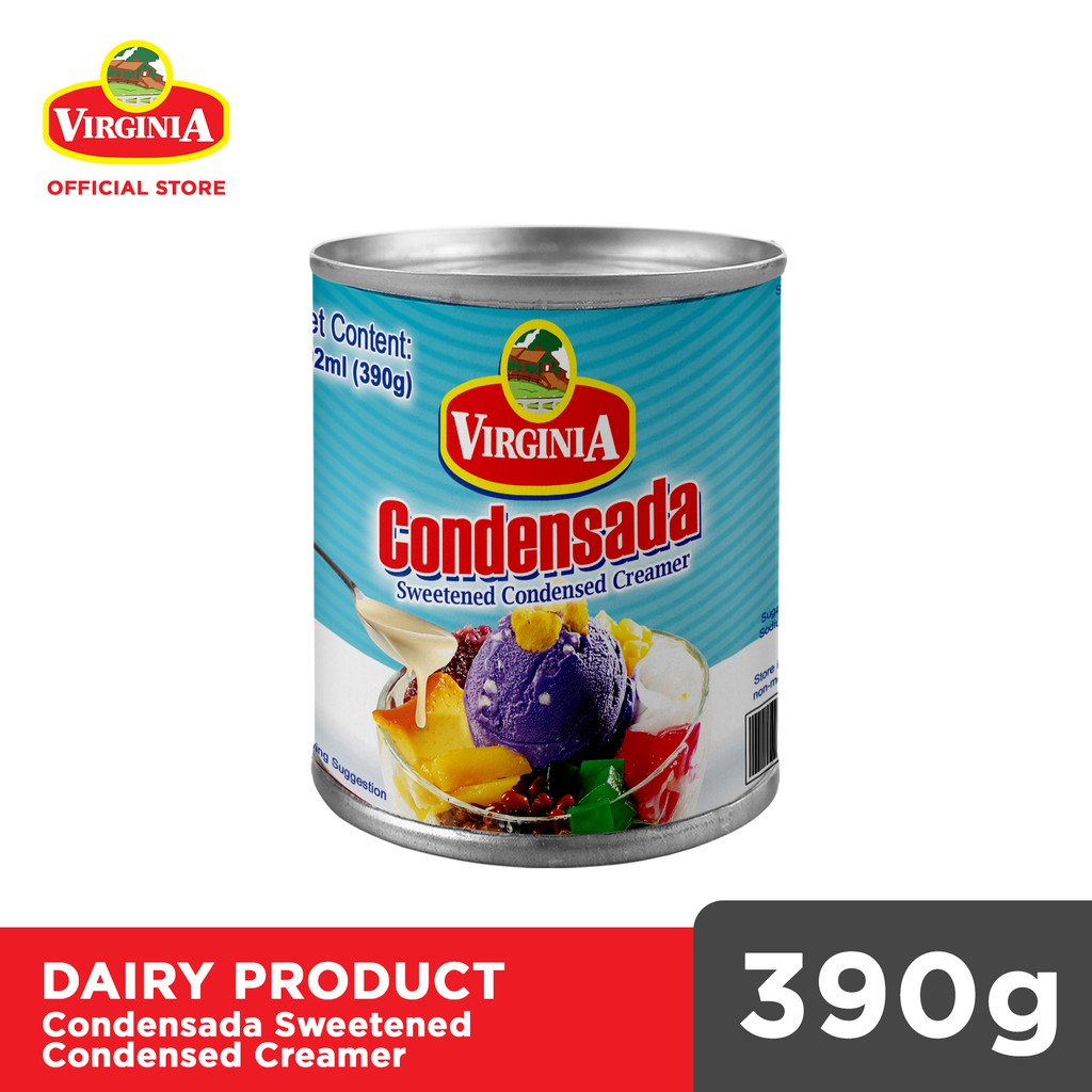 Virginia Condensada Sweetened Condensed Creamer 390g Shopee Philippines