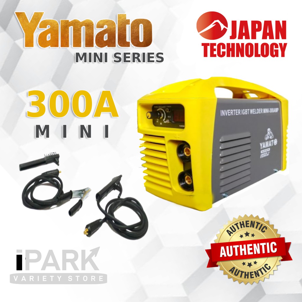 YAMATO JAPAN MINI Inverter IGBT Welder Welding Machine 300 AMP Japan