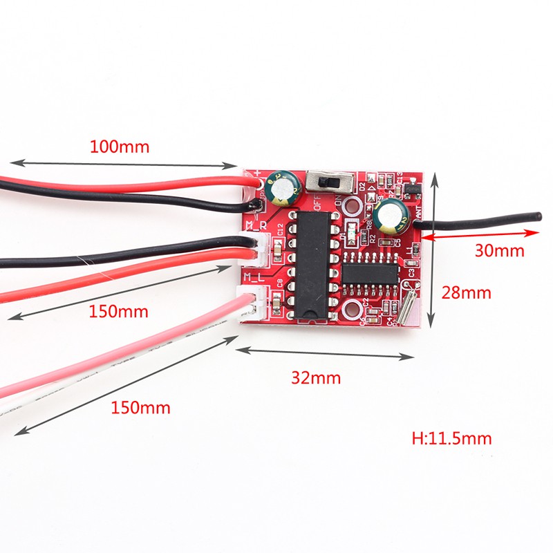 transmitter receiver 4 channel