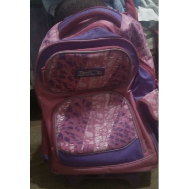 hawk school bag with wheels