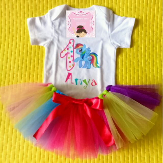 pony tutu dress