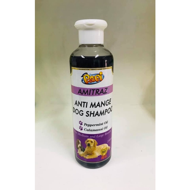 Papi Amitraz Shampoo For Dog 250ml And 525ml Shopee Philippines