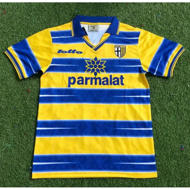 Top 98 99 00 Parma Retro soccer jerseys CANNAVARO football shirt 1998