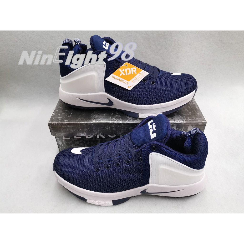 lebron navy blue shoes