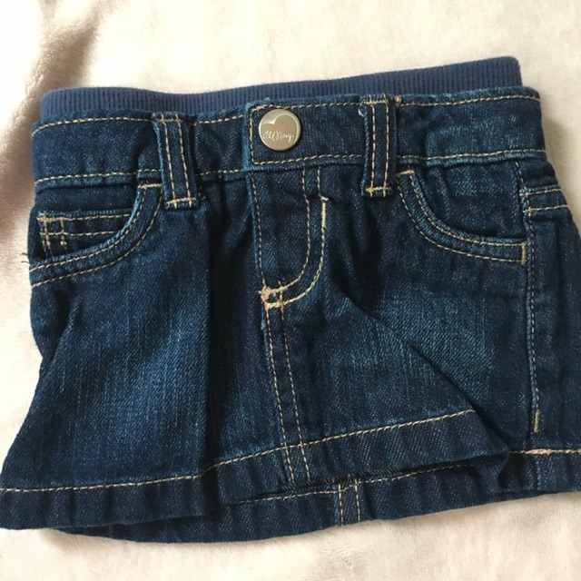 old navy girls jean skirt